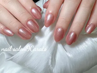 ネイル 💜ワンホンネイル ナインカラット💎のネイルデザイン