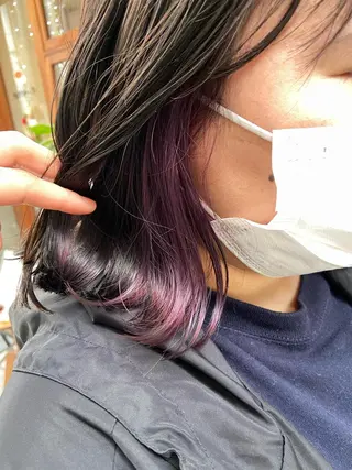 ミディアム nico🏁 rihoのヘアスタイル