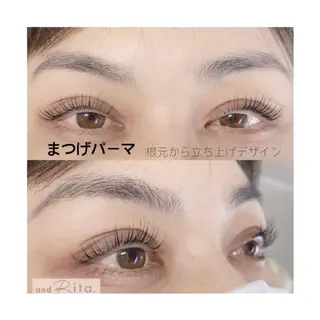 マツエク・マツパ and Rita 蒲生店所属・andRita蒲生店 kanouのマツエク・マツパデザイン