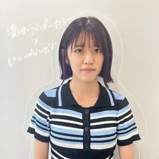 ショート カラー お洒落パーマ/ 艶カラー/michiのヘアスタイル