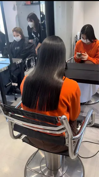 ロング カラー レイヤー/透明感 カラー🌿KANTAのヘアスタイル