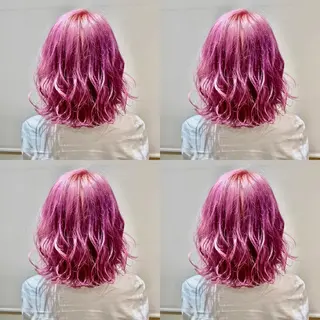 ミディアム カラー レイヤー×髪質改善 マネージャー安藤光司のヘアスタイル