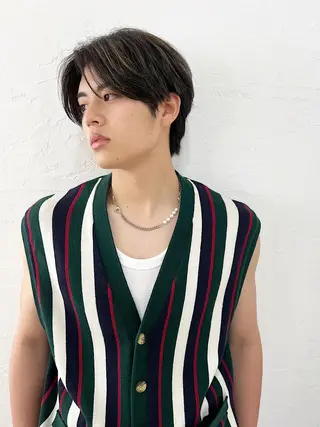 メンズ men'sカットの 神様　Sky原宿のヘアスタイル