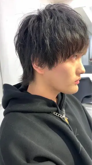 ミディアム メンズ 🏆メンズヘア特化 🥇代表りんぺーのヘアスタイル