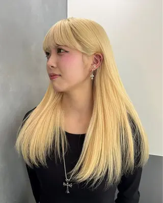 ロング earth吉祥寺店所属・吉祥寺/koume/ カラー/レイヤーのヘアスタイル