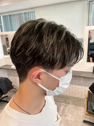 カラー メンズ ハイトーン /ブリーチ/miyuのヘアスタイル