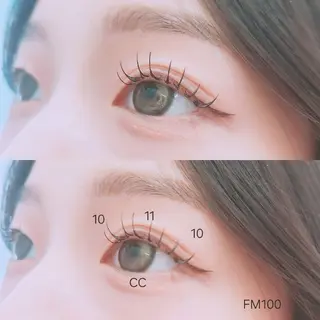 マツエク・マツパ ミントラッシュ所属・minte   🐑naho🐑のマツエク・マツパデザイン