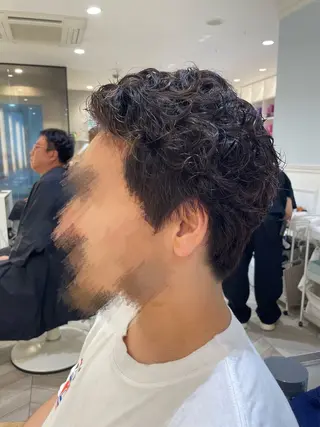 ショート パーマ メンズ レディースモデル 募集中🌟Reinaのヘアスタイル