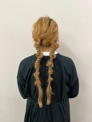 ロング ヘアアレンジ 🌸暖色カラー/ボブ 一色愛海🌸のヘアスタイル