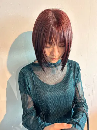 ショート shiho/レイヤー /透明感カラーのヘアスタイル