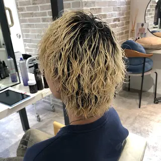 パーマ メンズ ⭐️TOSHIKI メンズパーマオタク⭐のヘアスタイル