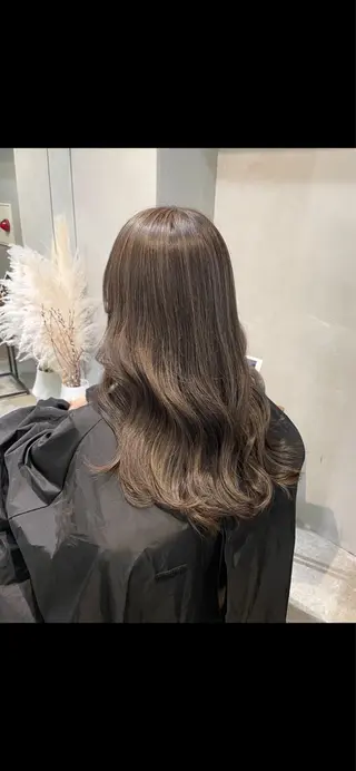 ロング カラー hayaka todaのヘアスタイル