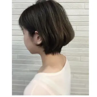 ショート カラー 小幡永吉 ✨ショート✨韓国✨のヘアスタイル