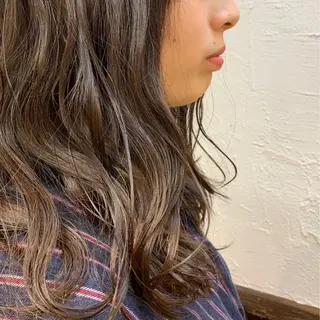 セミロング カラー Door代官山所属・詩織/パーマ /代官山のヘアスタイル