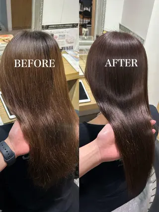 ロング 小林 誉佳のヘアスタイル