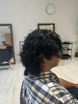 パーマ メンズ 村田 奈月のヘアスタイル