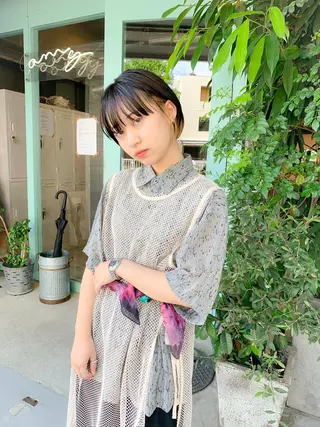 ショート SALOWIN 名古屋所属・パーマ特化美容師 /丹羽舜太のヘアスタイル