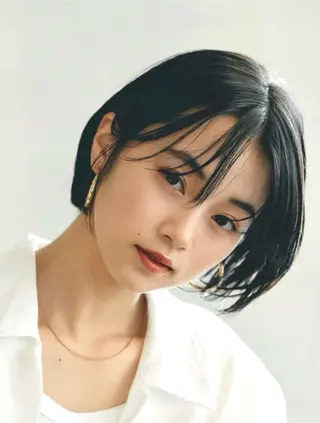 ショート RETOUCH by fifth銀座所属・似合わせ大人ショート fifth岡村優作のヘアスタイル