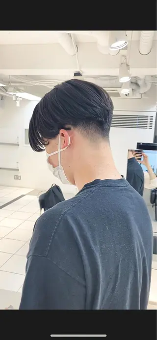 ショート パーマ メンズ レイヤーカット/ 火ノ見🪡のヘアスタイル