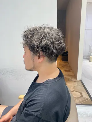 パーマ メンズ 韓国ヘア/ニュアンス パーマ　kaitoのヘアスタイル