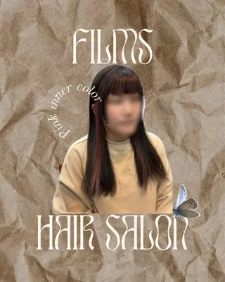 カラー 津田 千夏のヘアスタイル