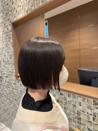 ショート 森 千風優のヘアスタイル