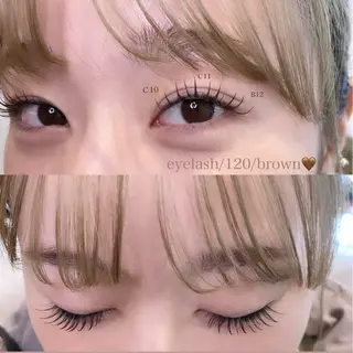 マツエク・マツパ Ren♡梅田┋束感 マツエク┋パリエクのマツエク・マツパデザイン