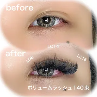 マツエク・マツパ linda lashesのマツエク・マツパデザイン