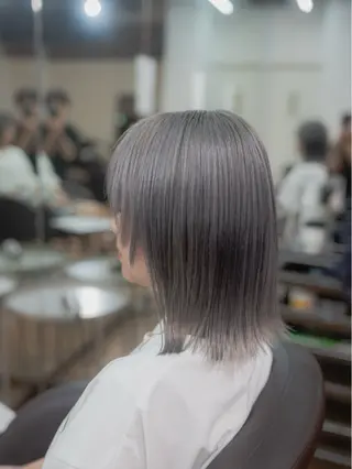 ショート ショート/ボブ ハイトーン❤️原航平のヘアスタイル