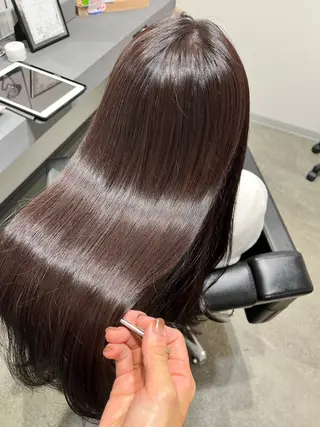 ロング 堀越 エリのヘアスタイル