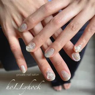 ネイル nail salon hoLLyhockのネイルデザイン