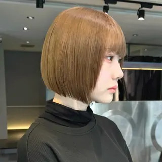 ショート カラー GO TODAY シェアサロン 原宿Verno店所属・ブリーチ/髪質改善/ ボブ特化/よしきのヘアスタイル