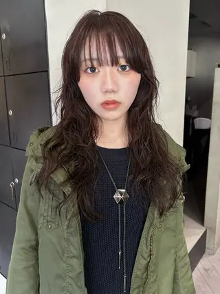 ロング kyoka/レイヤー /ハッシュカットのヘアスタイル