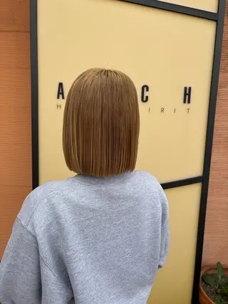 ショート ASCH滝の水店所属・安田 芽生のヘアスタイル