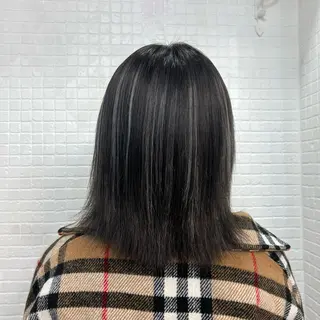 ミディアム カラー アンククロス青山店所属・ANKHCROSS りりあのヘアスタイル