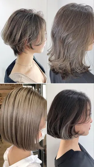 ショート カラー ヘアアレンジ レイヤーカット/艶髪 🎀笠原 優花🎀のヘアスタイル