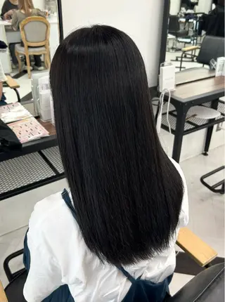 セミロング カラー ちょめ/八王子 ZEST emuのヘアスタイル