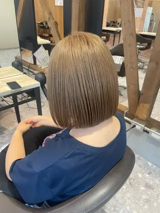 ミディアム カラー 髪質改善カラー🌈✨ 加藤 愛のヘアスタイル