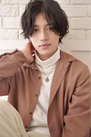 パーマ メンズ 佐藤 花帆のヘアスタイル