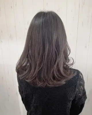 ミディアム カラー 西川 敏夫のヘアスタイル