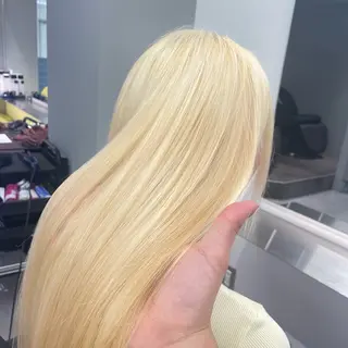 ロング カラー 矢島颯哉/ハイトーン ブリーチカラー💎のヘアスタイル