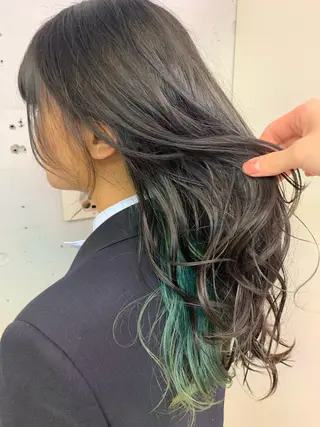 ロング カラー 🪞上品で可愛い韓国 ヘア🪞Rikutoのヘアスタイル