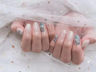 ネイル MiKi Nai池袋 長さだし得意のネイルデザイン