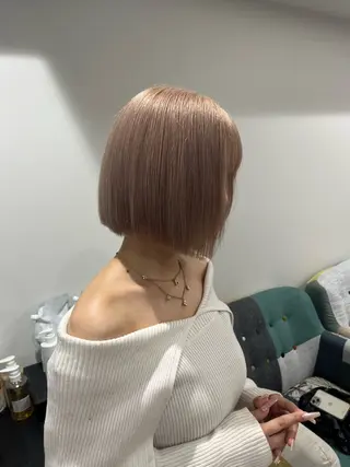 ショート りんと/メンズ/ 艶カラーのヘアスタイル