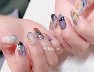 ネイル 北浦和 自爪育成ケアのネイルデザイン