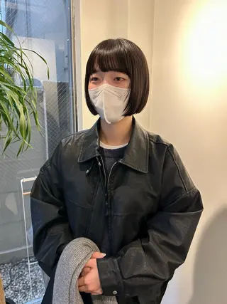 ショート ボブ/似合わせカット /ニュアンスカラーのヘアスタイル