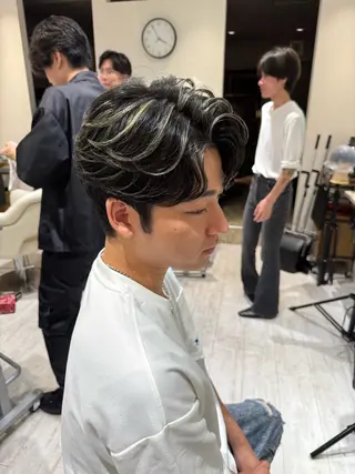 カラー メンズ Men's BIRTH by happiness 梅田中崎町店所属・RISA/大阪 /メンズ専門美容師のヘアスタイル