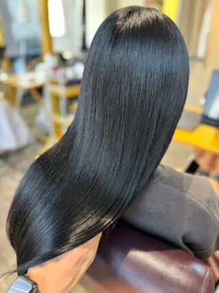 ミディアム 心斎橋/縮毛矯正/ 髪質改善　吉見勇亮のヘアスタイル