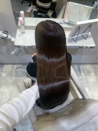 ロング 🤍艶髪韓国ヘア🤍 Rikoのヘアスタイル