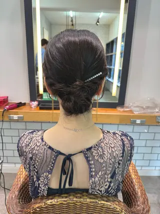 ミディアム まとまるボブ🌼 アレンジ🌼鴨下穂香のヘアスタイル